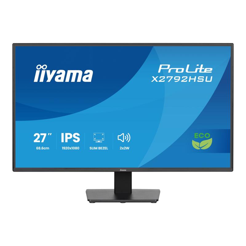 Iiyama 27 FHD Ips Green Choice X2792HSU-B1