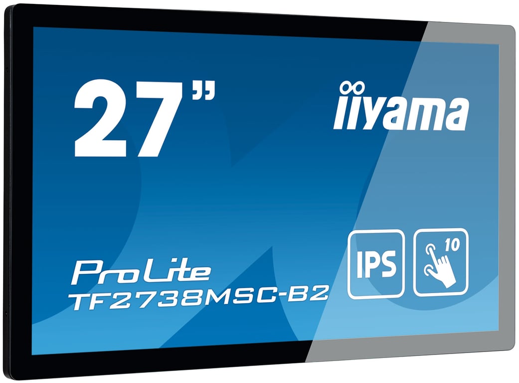Iiyama 27 Pcap Bezel Free 10-POINTS Touch 1920X1080 TF2738MSC-B2
