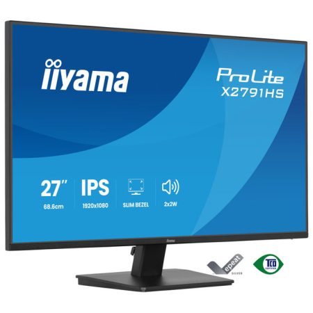 iiyama-prolite-x2791hs-b1-monitor-27-pollici-full-hd-ips-120 Iiyama ProLite X2791HS-B1 monitor 27 pollici Full HD IPS 120 Hz 1 ms AMD FreeSync altoparlanti integrati nero