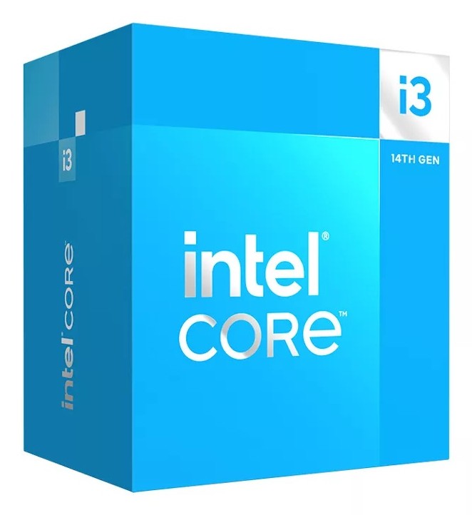 Intel CPU 14th Gen I3-14100f 3.5 Ghz 4 Core 8 Thread 12 Mb Cache Lga1700 Socket Box Bx8071514100f