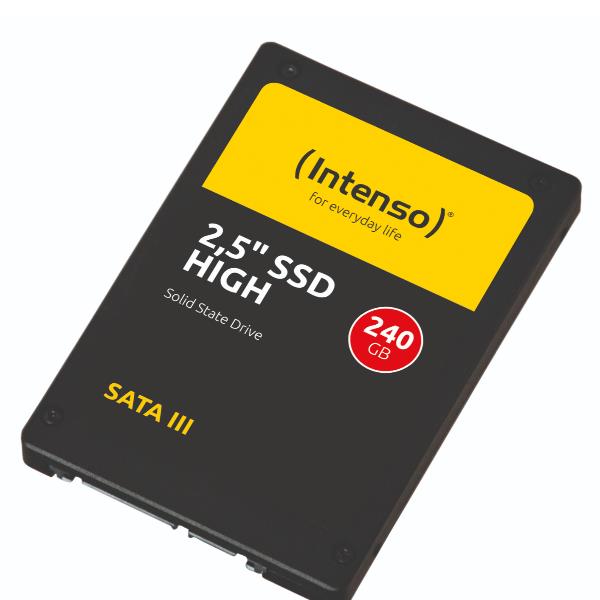 Intenso 3813440 High Performance SSD Interno 2.5'' 240 GB SATA III 520 MB-s colore Nero