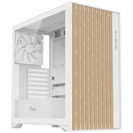itek-case-woody-gaming-tower-atx-3x12cm-black-fan-2xusb3 Itek Case Woody, Gaming Tower, Atx, 3x12cm Black Fan, 2xusb3, Type-C, Wood Front, Temp Glass Side P Itgcawo28w