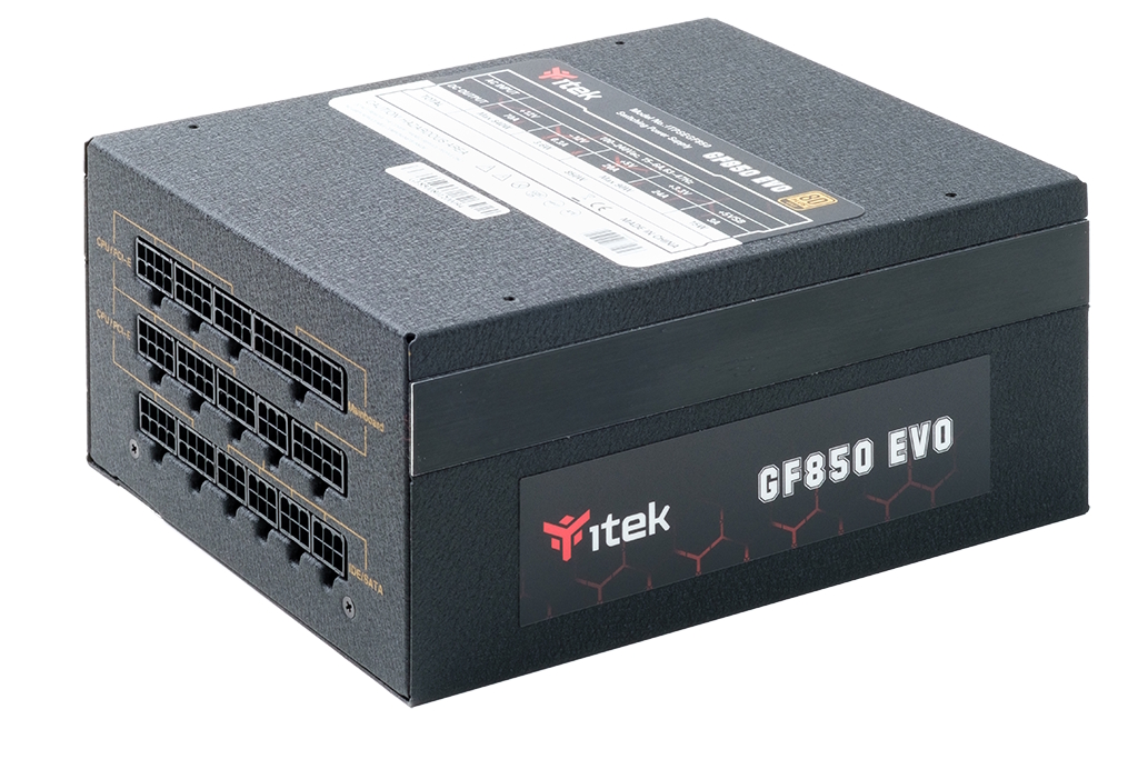 ITEK GBI850 Alimentatore 850W 80Plus Gold ATX 3.1 Modulare PC Gaming PSU
