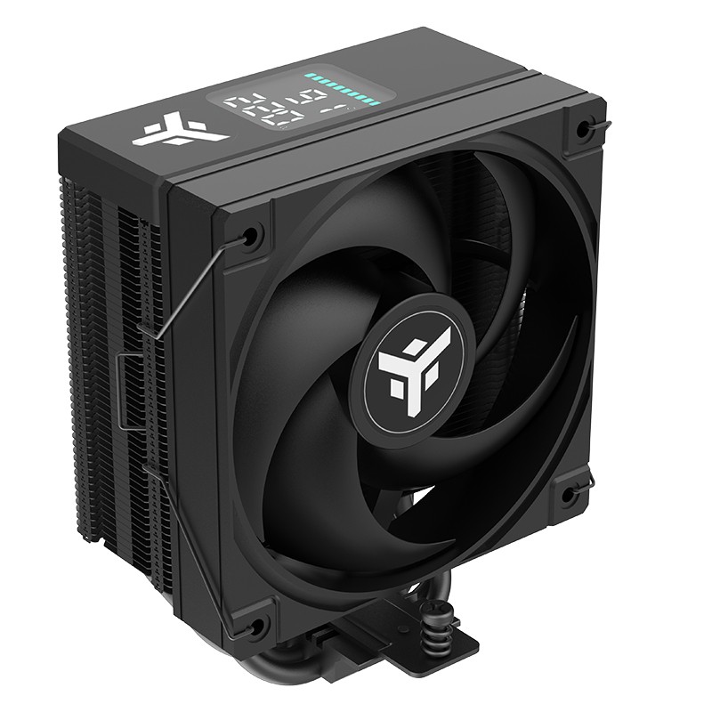 Itek ITACI4HAT Dissipatore CPU ad Aria Universale ICY-4HAT con Display Digitale Nero
