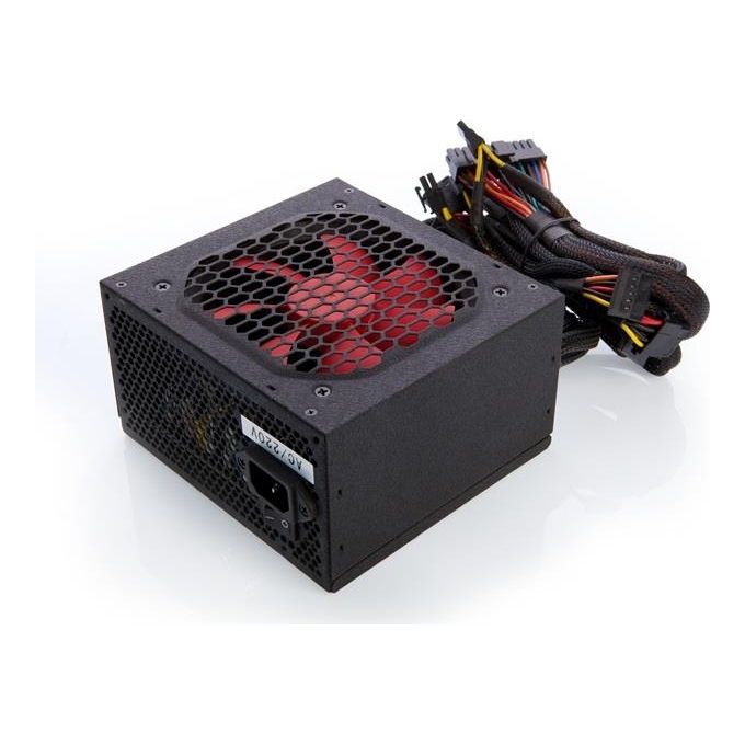 Itek ITPSD750 Desert Alimentatore PC ATX 750W PFC Attivo 20+4 Pin 4 SATA PCIe Ventola 12cm colore Nero