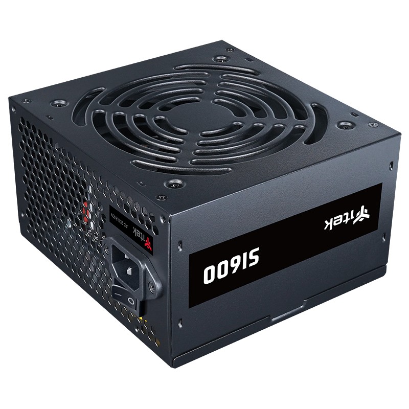 Itek ITPSESI600 Alimentatore 600W 20+4 Pin ATX Nero