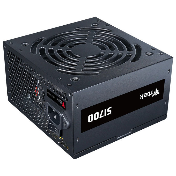 Itek ITPSESI700 Alimentatore ATX 700W 20+4 Pin Nero