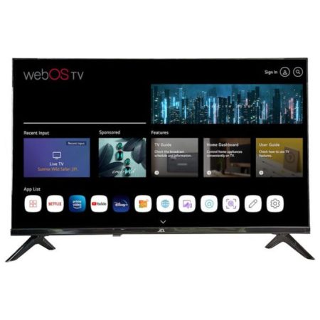jcl-jcl32rwhd-smart-tv-led-32-hd-ready-720p-webos-8-1-wi-f JCL JCL32RWHD Smart TV LED 32'' HD Ready 720p webOS 8.1 Wi-Fi 3 HDMI 2 USB DVB-T2 colore Nero