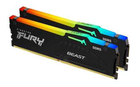 kingston-kf560c30bbeak2-32-fury-beast-kit-memoria-ram-32gb-2 Kingston KF560C30BBEAK2-32 FURY Beast Kit Memoria RAM 32GB 2x16GB DDR5 6000MT-s CL30 288-pin DIMM RGB XMP 3.0 EXPO colore Nero