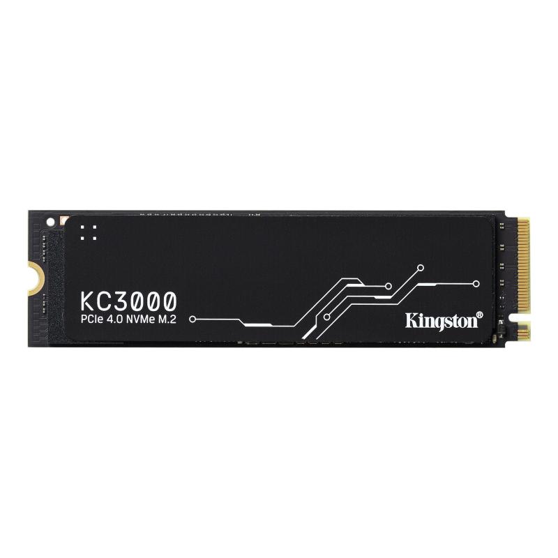 Kingston SKC3000D-2048G KC3000 SSD M.2 NVMe PCIe 4.0 2048 GB 3D TLC 7000 MB-s Dissipatore