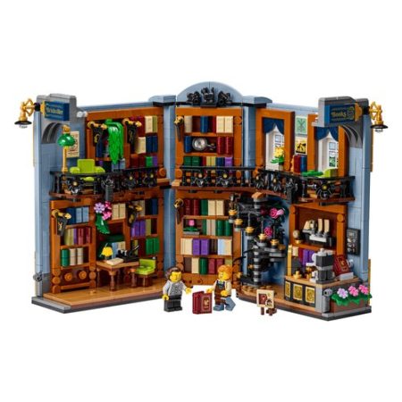 lego-lego-11379-icons-libreria-book-nook-kit-di-modellismo lego® Lego 11379 Icons Libreria Book Nook Kit di Modellismo 3D con Reggilibri da Mensola 1690 Pezzi Dimensioni 20x40x7 cm colore Nero
