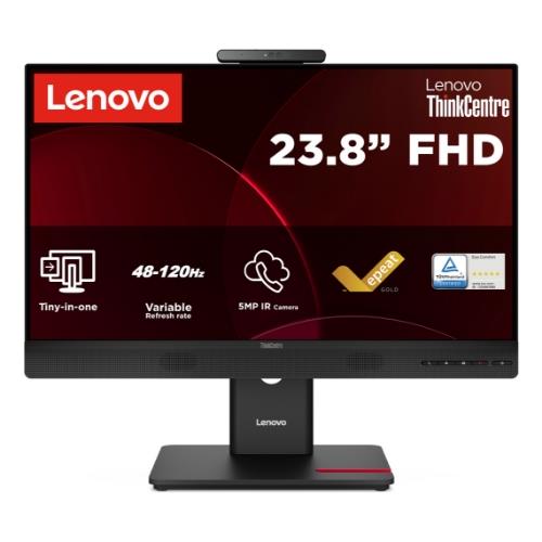 Lenovo 13LAGAT6EU ThinkCentre TIO24 Gen6 Monitor 23.8'' FHD IPS 1920x1080 Hz 6 ms Altoparlanti Webcam Integrati colore Nero
