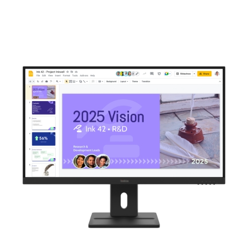 Lenovo 64BDGAT4EU Monitor 27'' ThinkVision E27Q-40 Quad HD 100 Hz IPS Nero