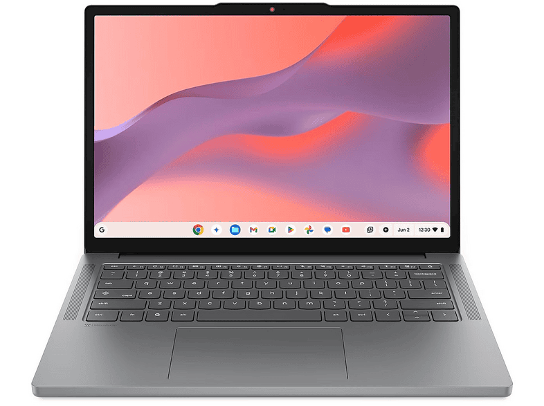 Lenovo 83SX0044IX Notebook Chromebook Display 14.0'' WUXGA 1920x1200 Processore MTK M 540 RAM 4GB SSD 64GB Chrome OS colore Grigio