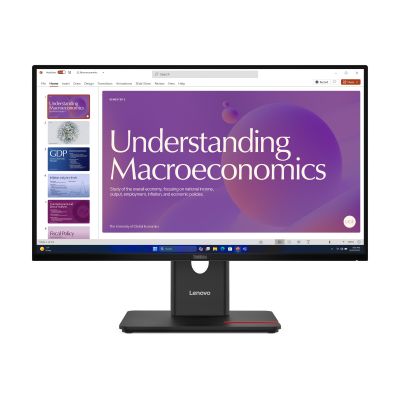Lenovo ThinkVision T24D-40 64B9GAT1EU Monitor LED 23.8'' Full HD LCD Nero