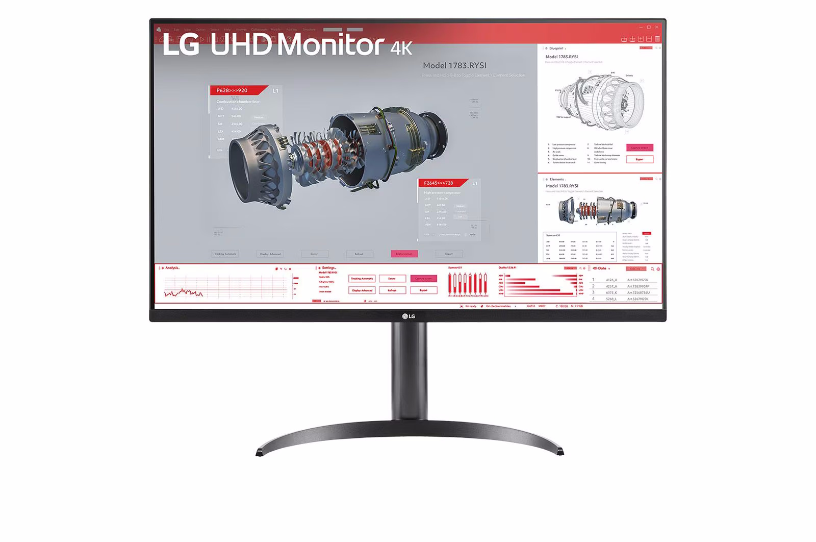 LG 32BR55UK-B Monitor Desktop 32 Pollici