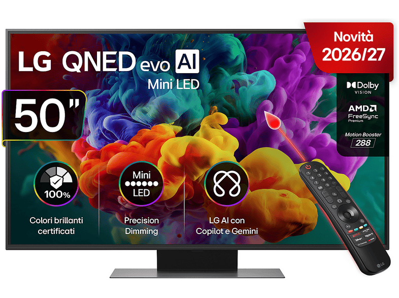lg-qned-miniled-50qned87b6a-tv-mini-led-smart-tv-50-min LG QNED MiniLED 50QNED87B6A TV MINI LED, SMART TV, 50 ", Mini Processore a8 AI 4K Gen3, Classe E