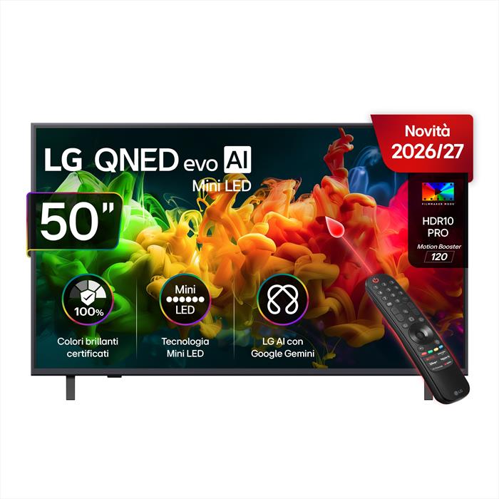 lg-smart-tv-50-qned-evo-ai-miniled-50qned80b6b-charcoal-b Lg - Smart Tv 50" Qned Evo Ai Miniled 50qned80b6b-charcoal Black