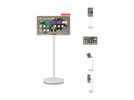 lg-stanbyme-2-27lx6tdga-tv-led-smart-tv-27-qhd-process LG StanbyME 2 27LX6TDGA TV LED, SMART TV, 27 ", QHD, Processore Alpha 8 AI, Classe F
