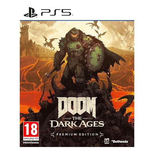 Microsoft Doom The Dark Ages Premium Edition Gioco PS5 Action Da 18 Anni