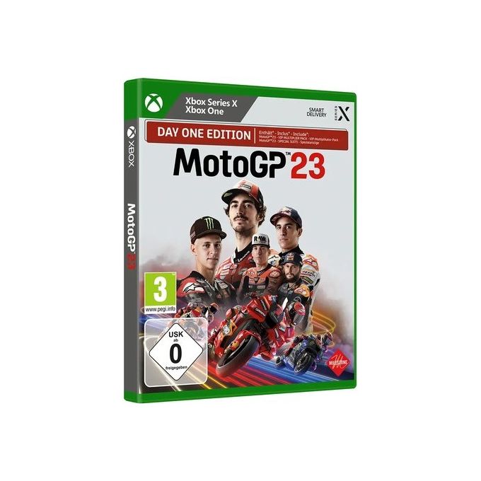 Milestone Deep Silver MotoGP 23 D1 Edition Videogioco Day One Multilingua Xbox One Xbox Series X colore Nero
