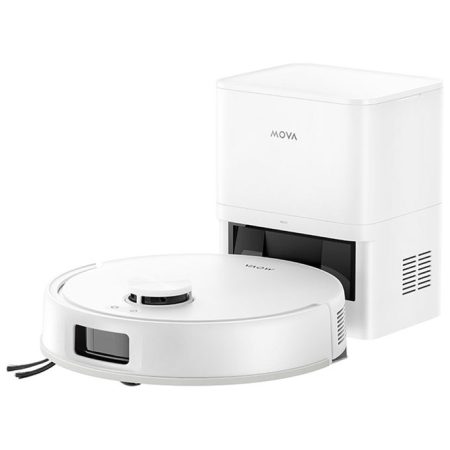 mova-robot-aspirapolvere-mova-e20s-pro-plus-potenza-680-w MOVA ROBOT ASPIRAPOLVERE MOVA E20S PRO PLUS, Potenza 680 W, Lavapavimenti, Autonomia fino a 135 min, Sensore di superficie, Spazzola laterale, Base ca