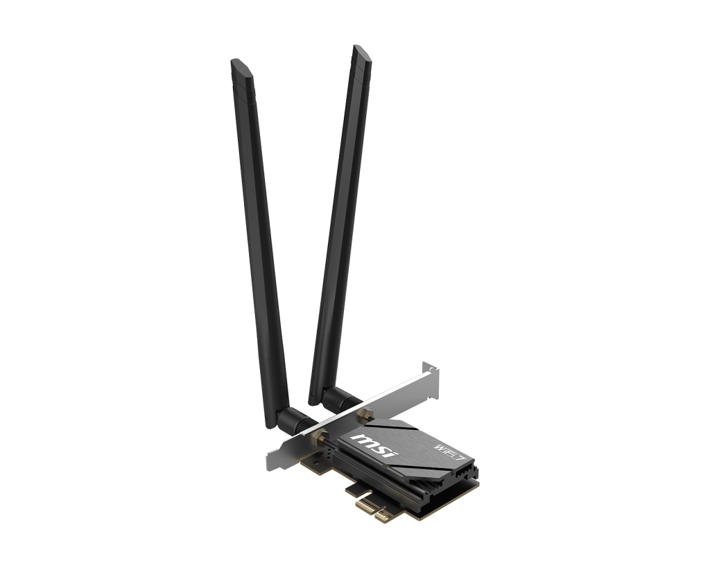 MSI HERALD BE6500 WiFi 7 PCIe Card
