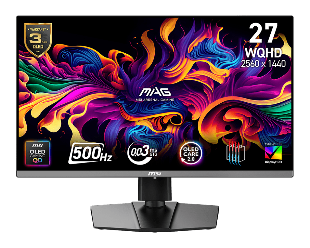 msi-mag-272qp-qd-oled-x50-monitor-gaming MSI MAG 272QP QD-OLED X50 Monitor Gaming