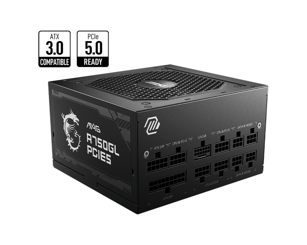 MSI MAG A750GL PCIE5 Alimentatori