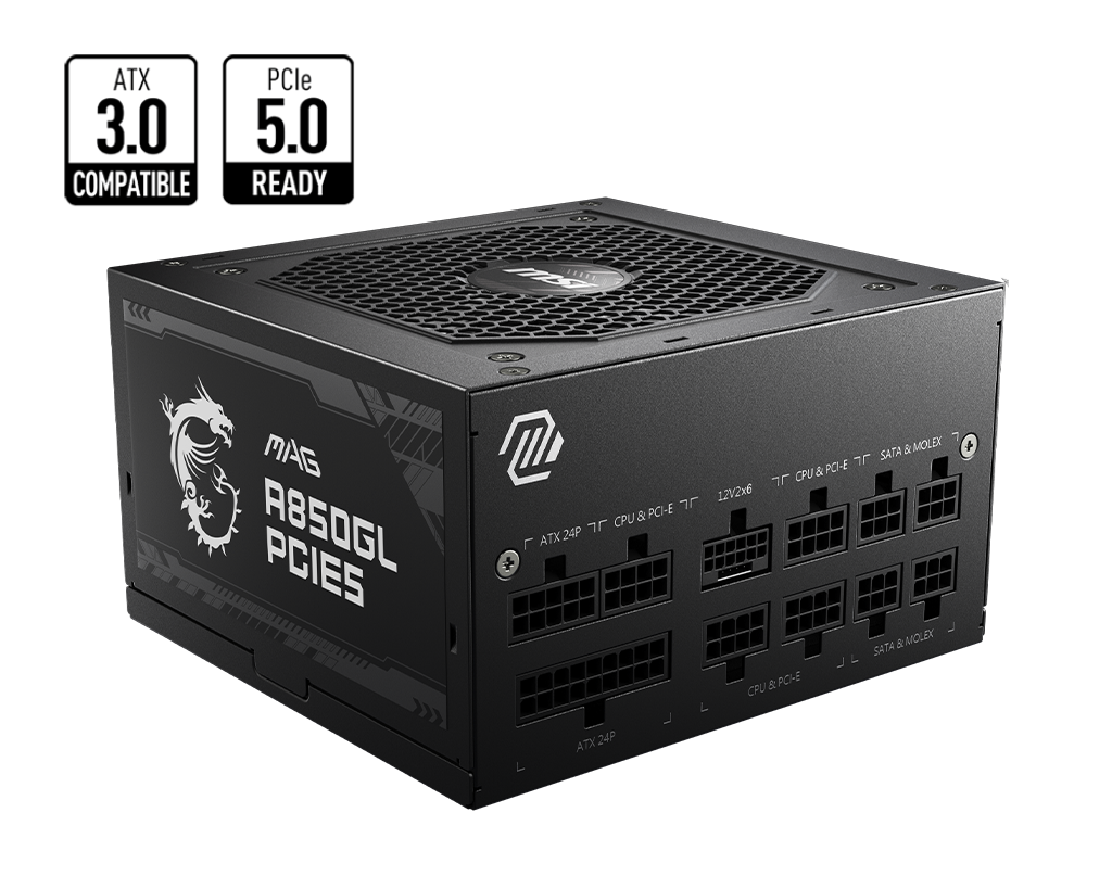 MSI MAG A850GL PCIE5 Alimentatori