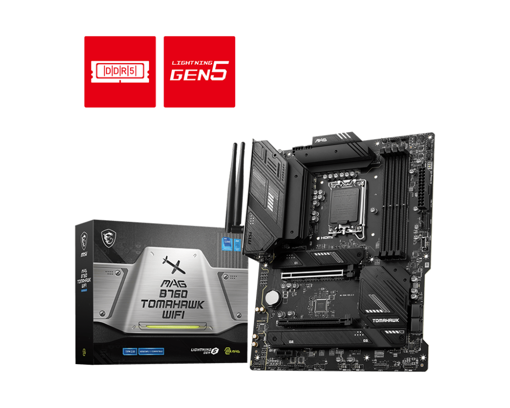 msi-mag-b760-tomahawk-wifi-scheda-madre MSI MAG B760 TOMAHAWK WIFI Scheda Madre