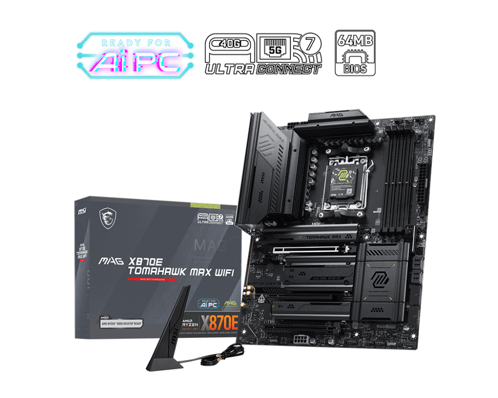msi-mag-x870e-tomahawk-max-wifi-scheda-madre MSI MAG X870E TOMAHAWK MAX WIFI Scheda Madre