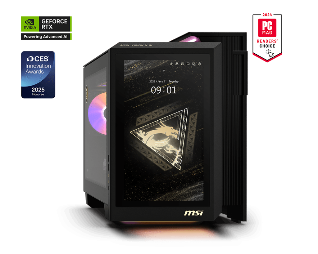 msi-meg-vision-x-ai-2nvv7-004eu-desktop-gaming MSI MEG Vision X AI 2NVV7-004EU Desktop Gaming