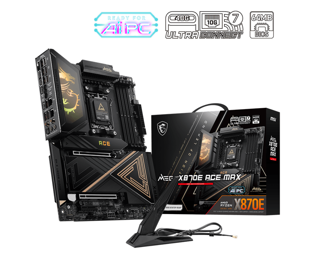 msi-meg-x870e-ace-max-scheda-madre MSI MEG X870E ACE MAX Scheda Madre