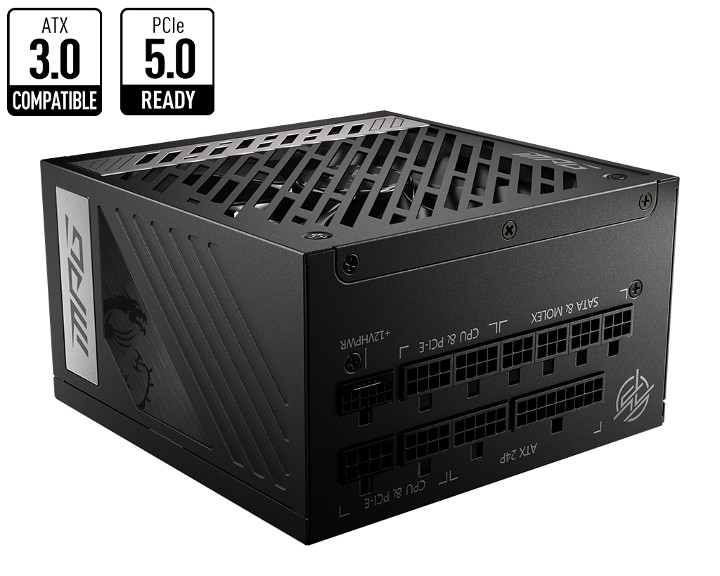 msi-mpg-a1000g-pcie5-alimentatori MSI MPG A1000G PCIE5 Alimentatori