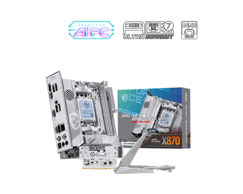msi-mpg-x870i-edge-ti-evo-wifi-scheda-madre MSI MPG X870I EDGE TI EVO WIFI Scheda Madre