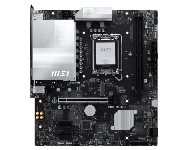 MSI Pro H810M-B Scheda Madre Micro ATX Intel LGA 1851