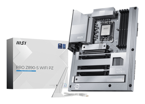 Msi Scheda madre Z890, Pro Z890-S Wifi PZ,Z890,Lga1851,4ddr5,4pci-Ex16,3M.2,1usb 40G,2usb 20G,8usb 5G, 4US 911-7e58-004 - 1
