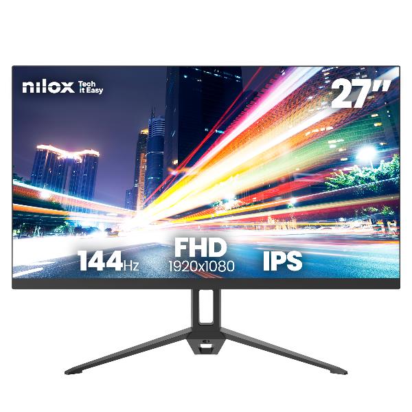Nilox Monitor 27 Ips 144Hz Nero NXM27FHD14411 - Nero