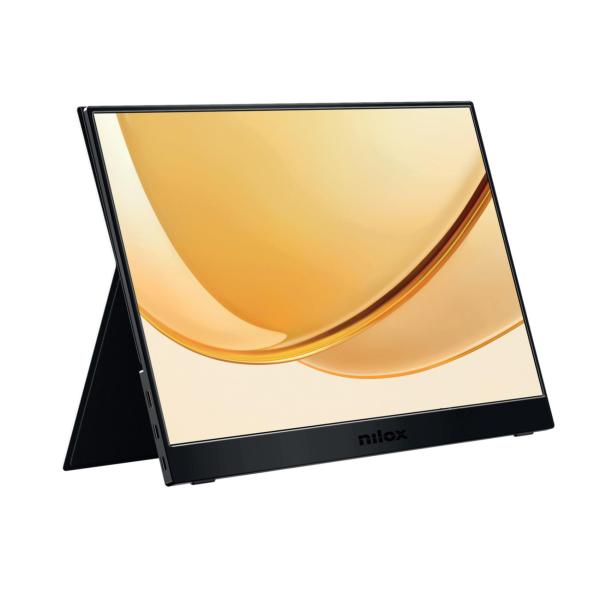 Nilox nxmp15fhd601 Monitor Portatile 15.6” IPS Full HD Altoparlanti Integrati Nero