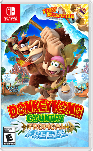 Nintendo Donkey Kong Country Tropical Freeze Gioco Nintendo Switch Platform Multiplayer 2 Giocatori PEGI 3