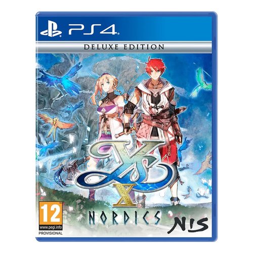 NIS America YSXNORDICDELUXEEDITION Ys X Nordic Deluxe Edition Videogioco per PlayStation 4 genere Action RPG PEGI 12 colore Nero
