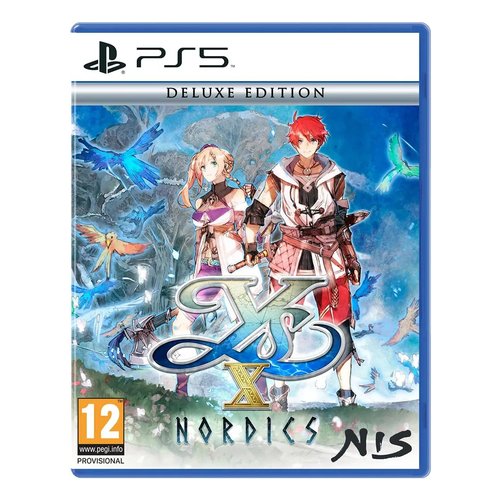 NIS America YSXNORDICDELUXEEDITION Ys X Nordic Deluxe Edition Videogioco per PlayStation 5 genere Action RPG PEGI 12+ colore Nero