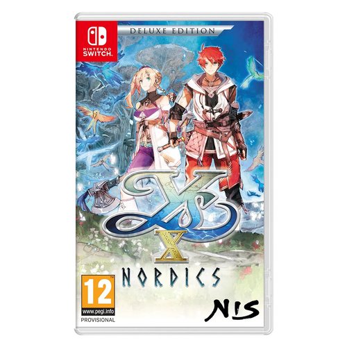 NIS America YSXNORDICDELUXEEDITION Ys X: Nordics Deluxe Edition Videogioco per Nintendo Switch Genere RPG Lingua Italiano colore Nero