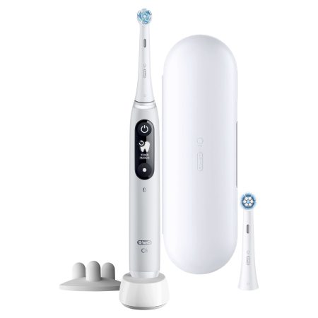 oral-b-427360-io-series-6s-spazzolino-elettrico-rotazione-os Oral-B 427360 iO Series 6S Spazzolino elettrico Rotazione Oscillazione 5 modalita' Timer 2 min autonomia colore Grigio