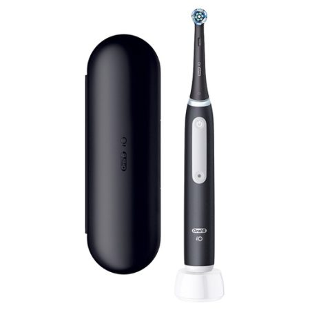 Cyan Oral-B 80807630 iO 3 Spazzolino Elettrico Ricaricabile 3 modalita' Timer 2 min Sensore Pressione integrato colore Nero