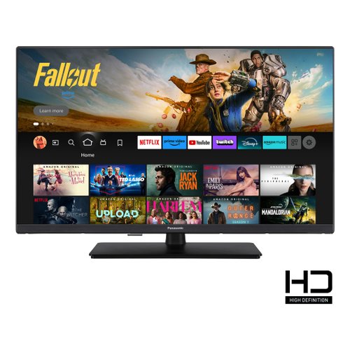 Panasonic TV-24S50AEZ S50 Smart TV LED HD 24'' Fire TV Alexa HDR10 DVB-T2 colore Nero