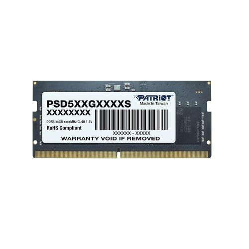 Patriot Memoria RAM Sodimm 8GB Ddr 5 5600mhz Psd58g560041s