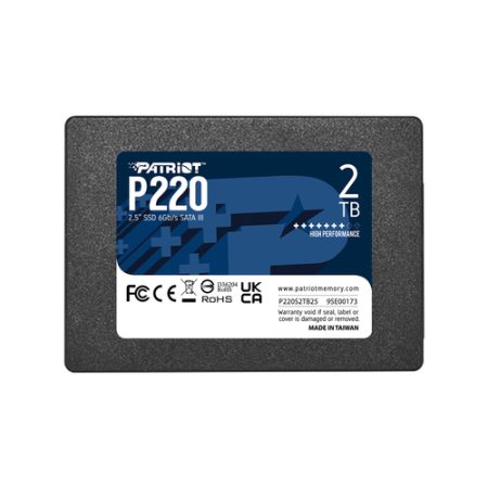patriot-ssd-interno-p220-2tb-25-sata-6gb-s-r-w-550-500-p22 Patriot SSD Interno P220 2TB 2,5" Sata 6GB/S R/W 550/500 P220s2tb25