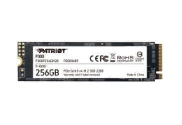Patriot SSD Interno P300 256gb M.2 Pcie R/W 1700/1100 Gen 3X4 P300p256gm28